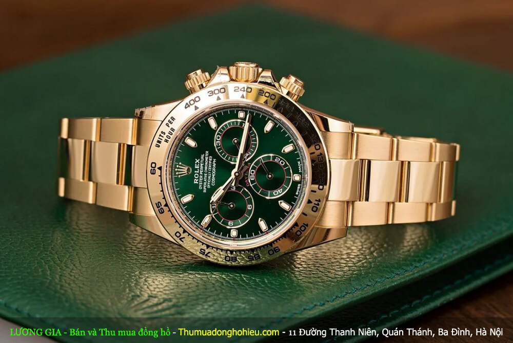 Thế hệ tiếp theo của đồng hồ Rolex mặt xanh lá cây