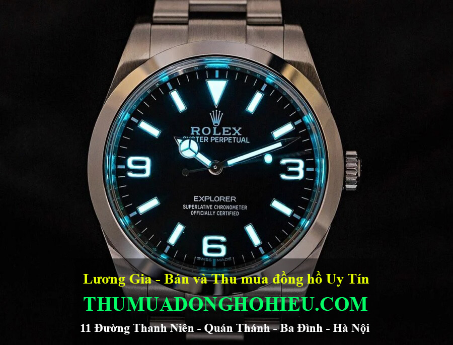 Đồng hồ Rolex sử dụng kim giờ Mercedes