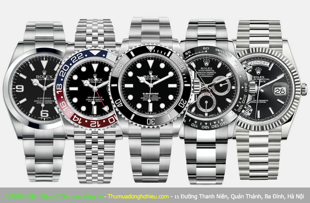 Thương hiệu đồng hồ nổi tiếng thế giới Rolex