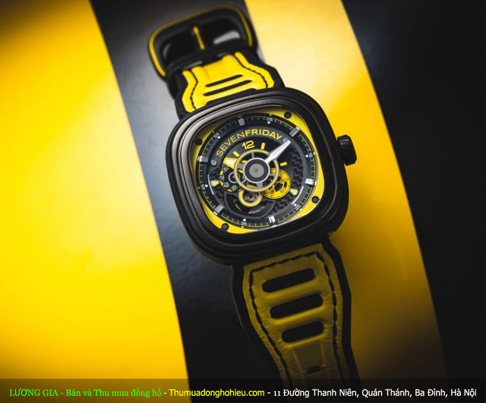 Đồng hồ nam Sevenfriday P-Series Racing Team Yellow P3B/03