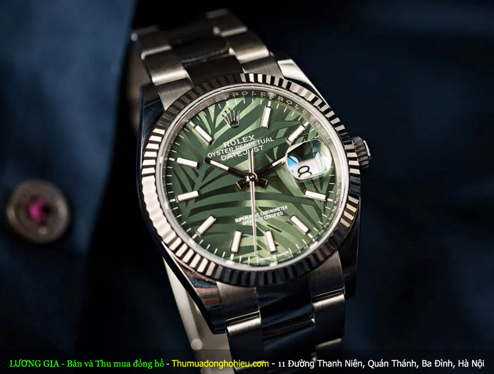 Đồng hồ Rolex Datejust 36 Ref. 126234 - Mặt số Palm