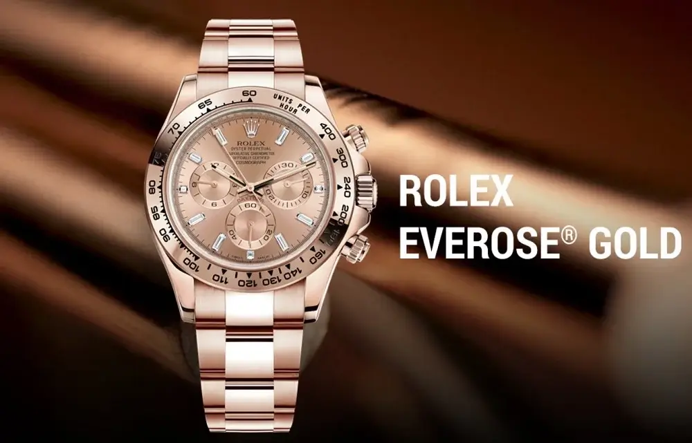 Hợp kim Everose Gold của Rolex