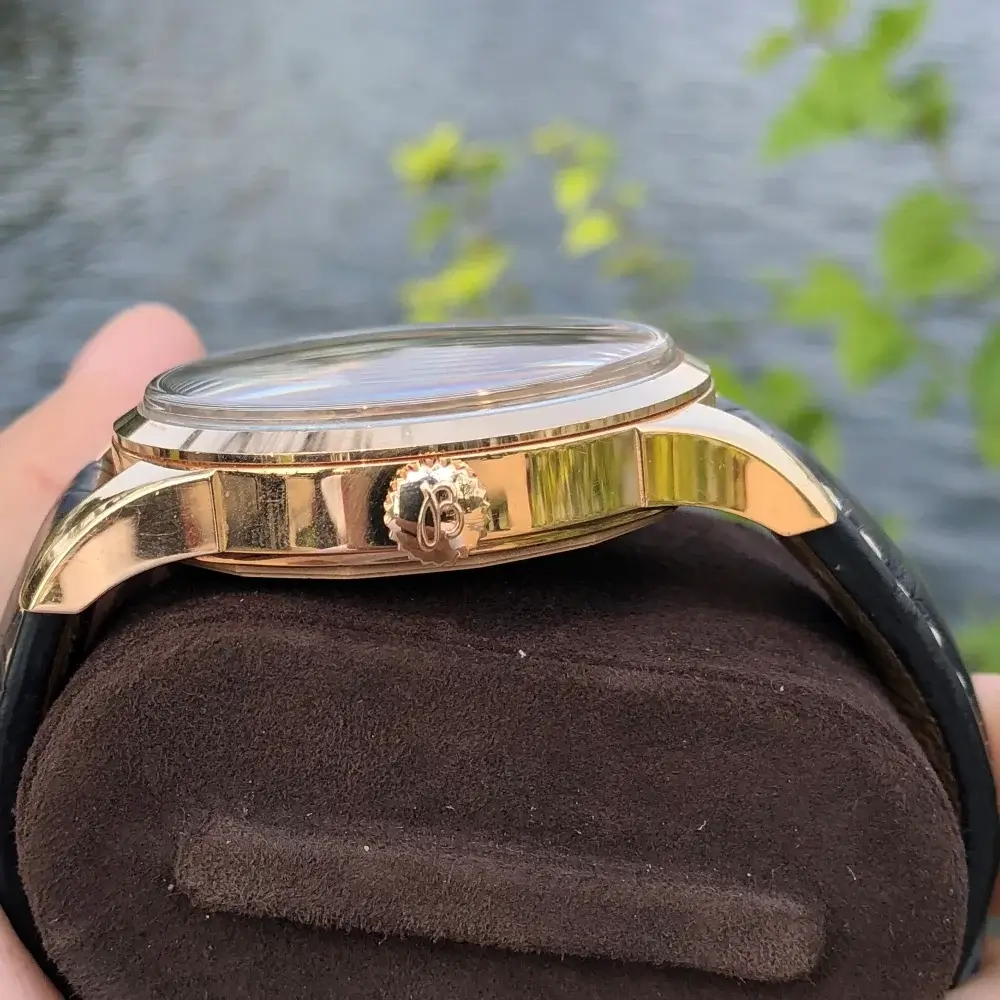 Đồng hồ Breitling Transocean Date R10360 Size 43mm Rosegold 18K