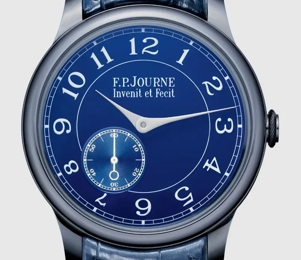 Đồng hồ FP Journe Chronometre Bleu - Dial