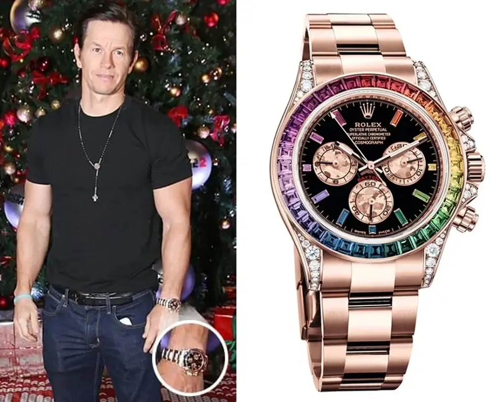 Đồng hồ Rolex Daytona Rainbow 116595RBOW - Mark Wahlberg
