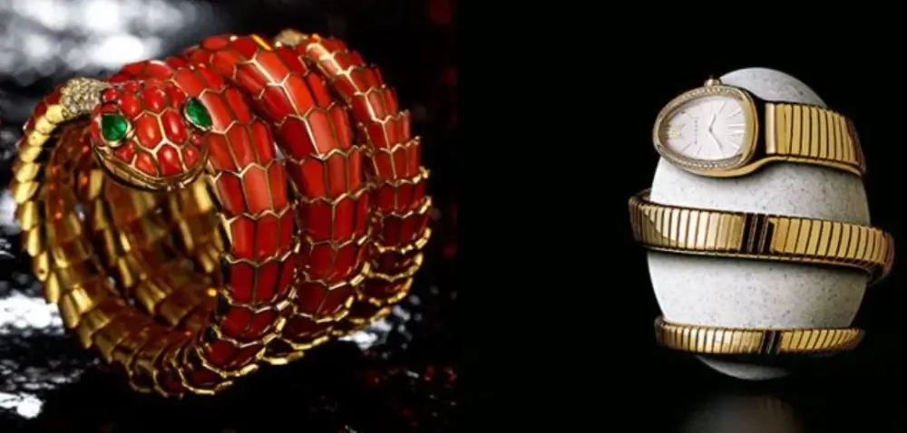Đồng hồ Bulgari Jeweled Coil Serpenti và Tubogas Serpenti