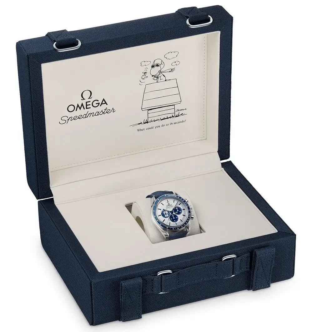 Hộp dành riếng cho đồng hồ Omega Speedmaster Snoopy Award