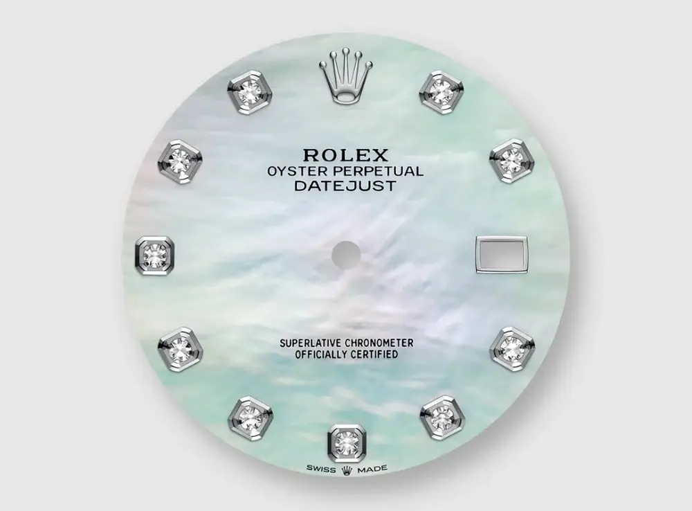 Mặt số Rolex Mother Of Pearl