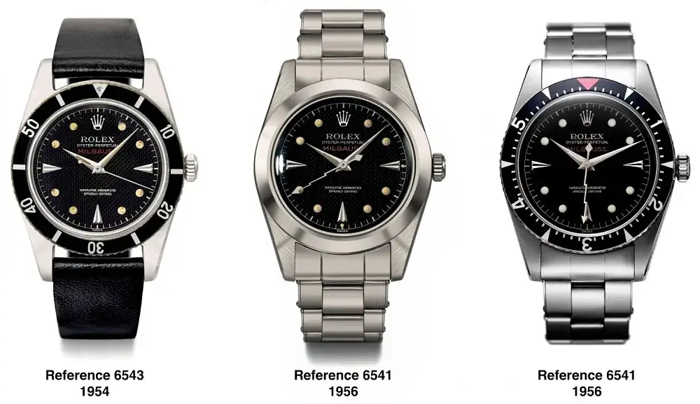 Đồng hồ Rolex Milgauss 6543 và 6541