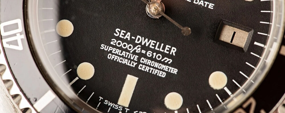 Rolex Sea-Dweller Great White 1665 khởi đầu cho bộ sưu tập Sea-Dweller