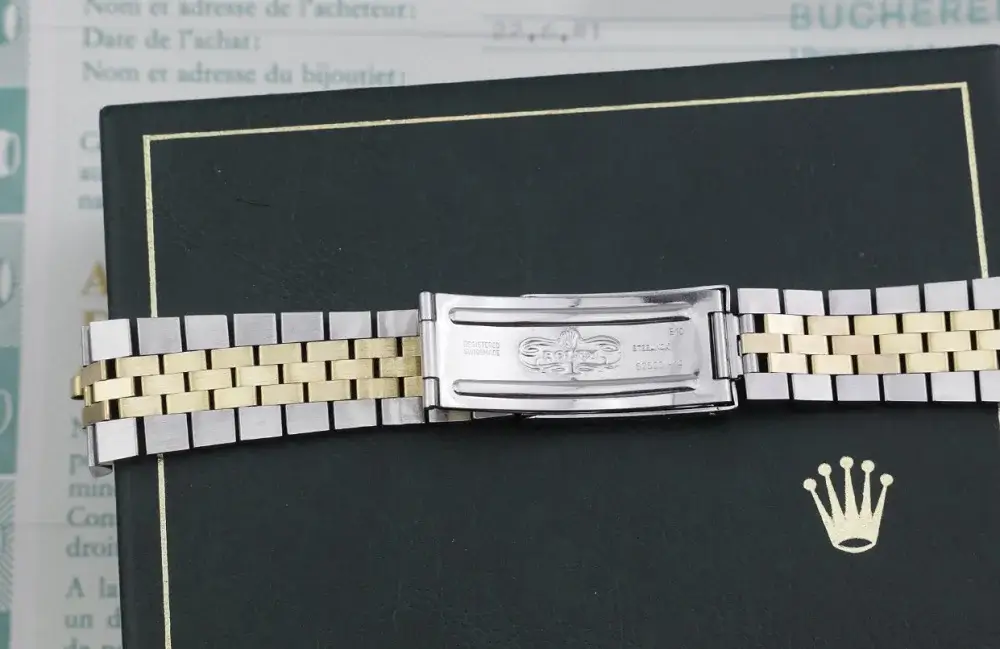 Dây đồng hồ Rolex Jubilee khóa 62533