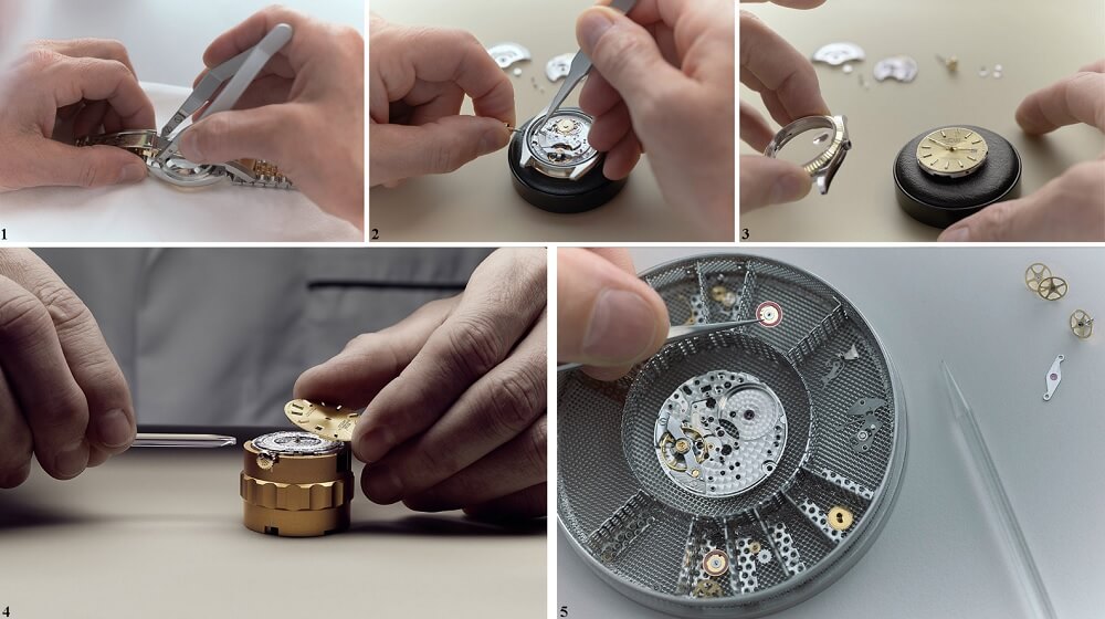 Dịch vụ bảo trì và bảo dưỡng đồng hồ Rolex bao gồm những gì?