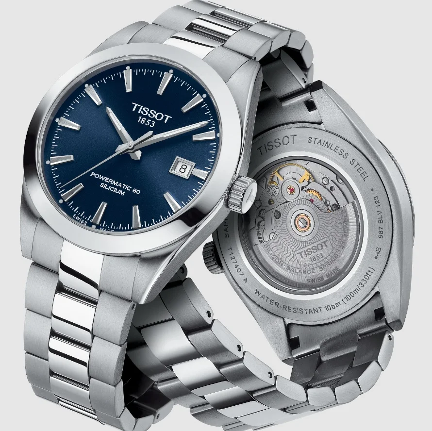 Đồng hồ Tissot Gentleman Powermatic 80 Silicium T127.407.11.041.00 - Case