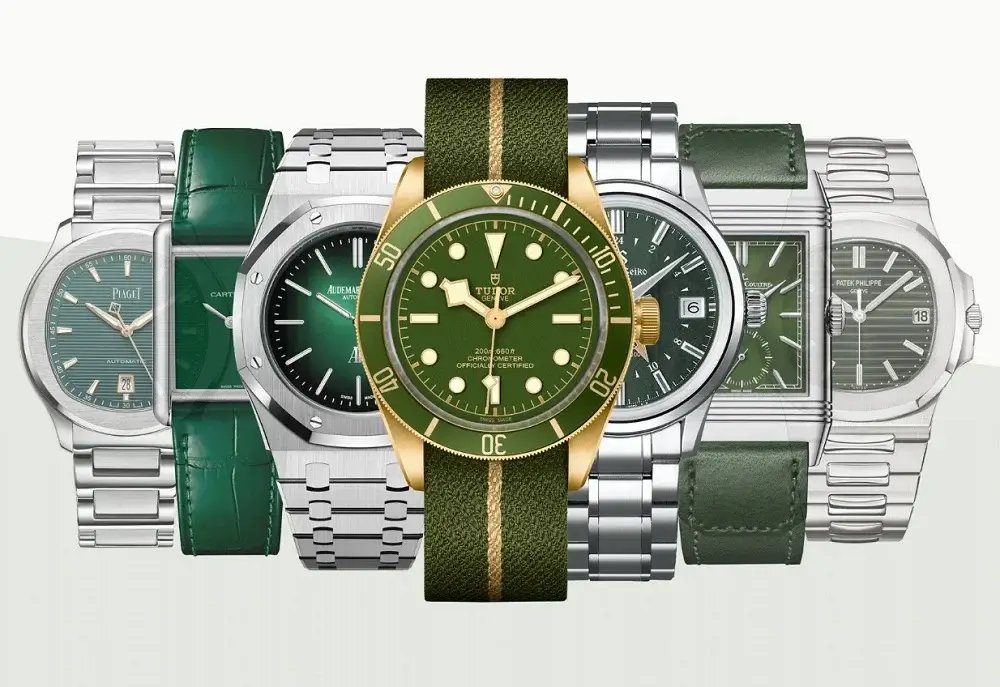 Tại sao nên chọn đồng hồ mặt số xanh lá cây?