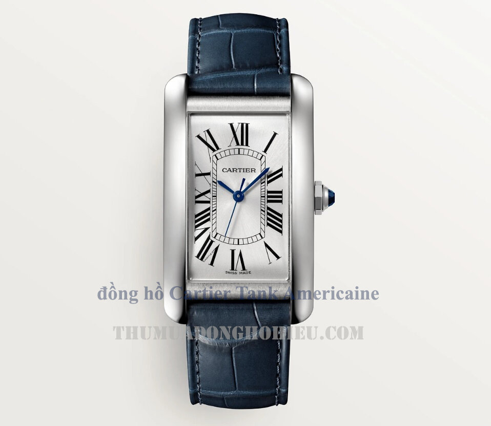 Đồng hồ Cartier Tank Americaine - Case và Bezel