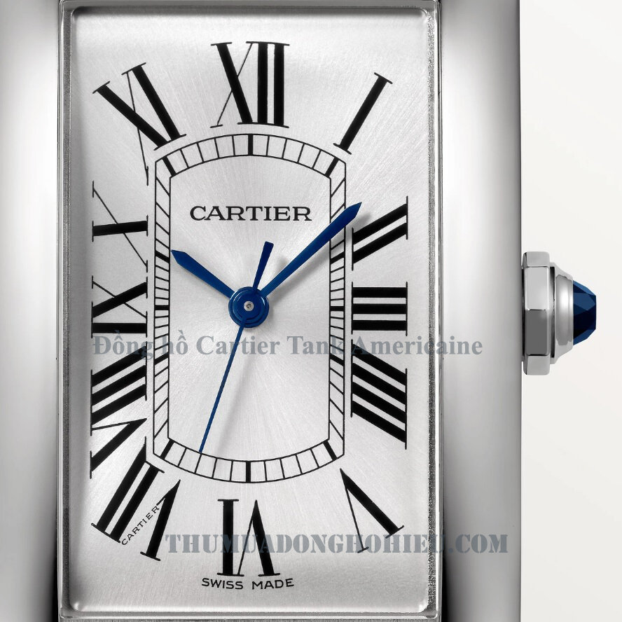 Đồng hồ Cartier Tank Americaine - Mặt số