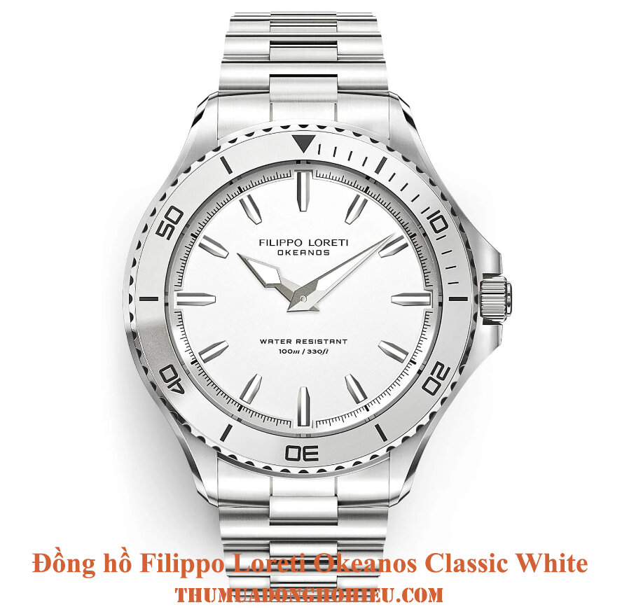 Đồng hồ Filippo Loreti Okeanos Classic White