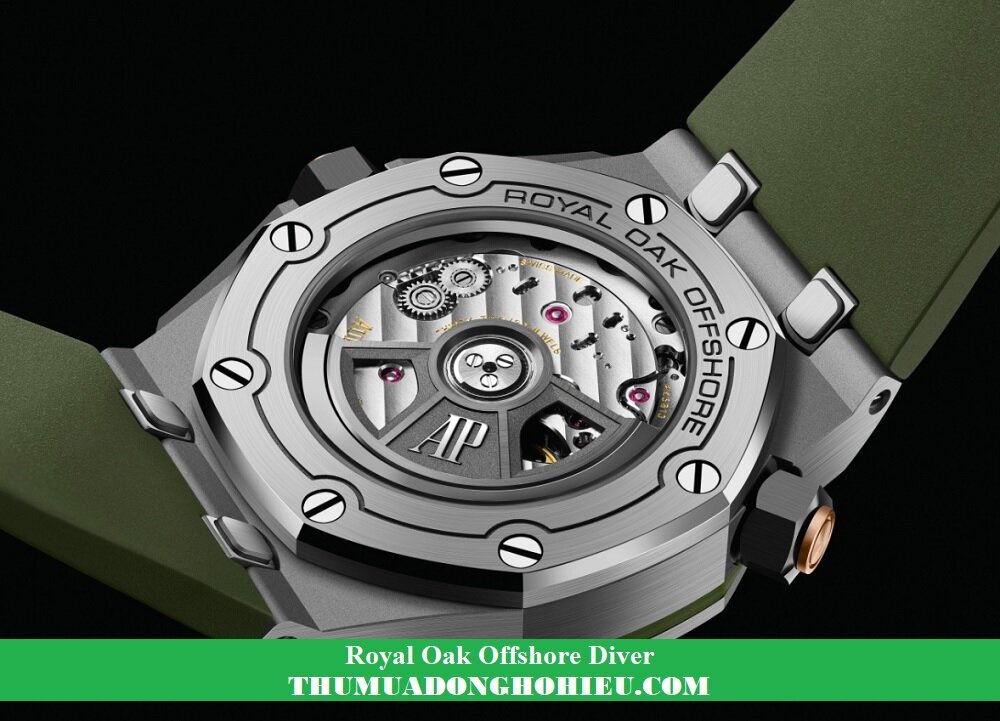 Đồng hồ Audemars Piguet Royal Oak Offshore Diver - Caseback