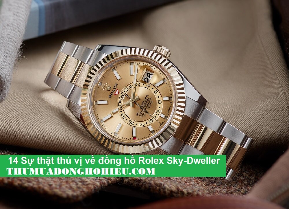 14 sự thật thú vị hàng đầu về đồng hồ Rolex Sky-Dweller