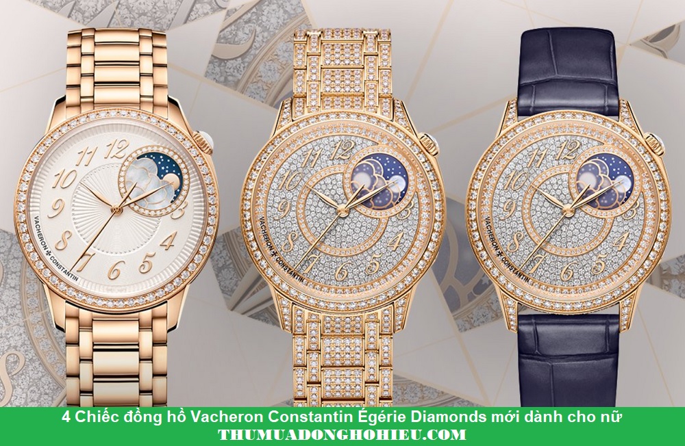 4 chiếc đồng hồ Vacheron Constantin Égérie Diamonds mới