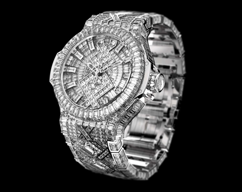 Đồng hồ đeo tay đắt nhất thế giới Hublot Big Bang Diamond: 5 triệu USD - Cửa hàng đồng hồ Lương Gia