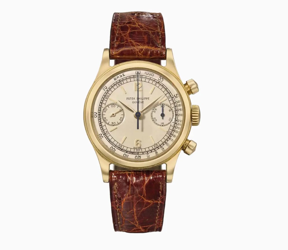 Đồng hồ đeo tay đắt nhất thế giới Patek Philippe Gold Chronograph 1527: 6,8 triệu USD - Cửa hàng đồng hồ Lương Gia