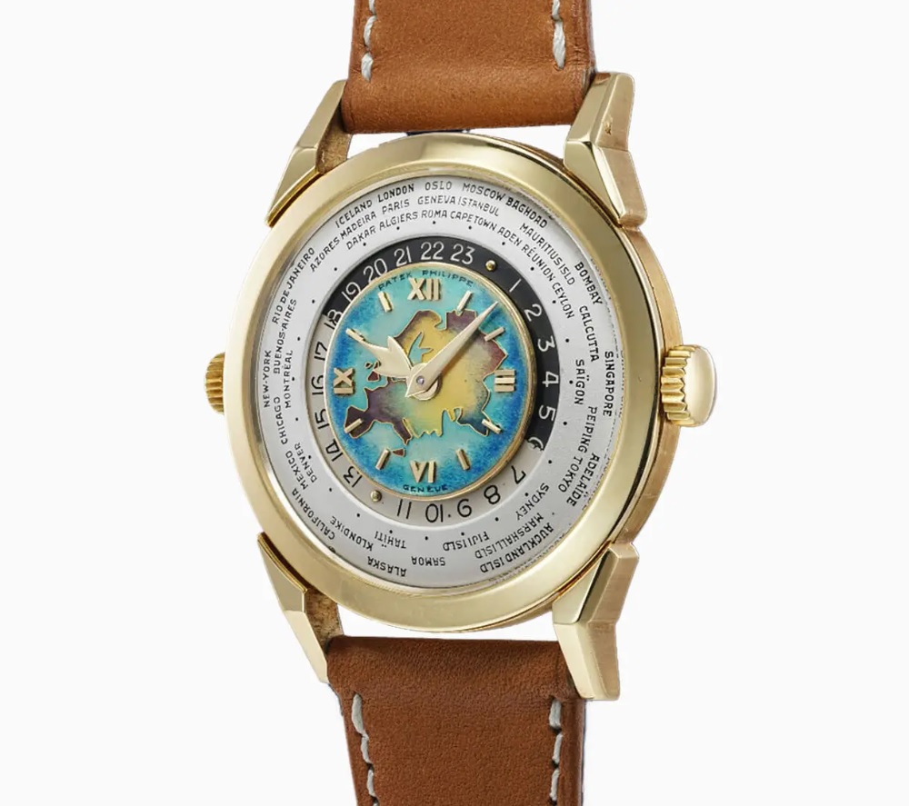 Đồng hồ đeo tay đắt nhất thế giới Patek Philippe Two-Crown Worldtime 2523 Eurasia Dial: 7,7 triệu USD - Cửa hàng đồng hồ Lương Gia