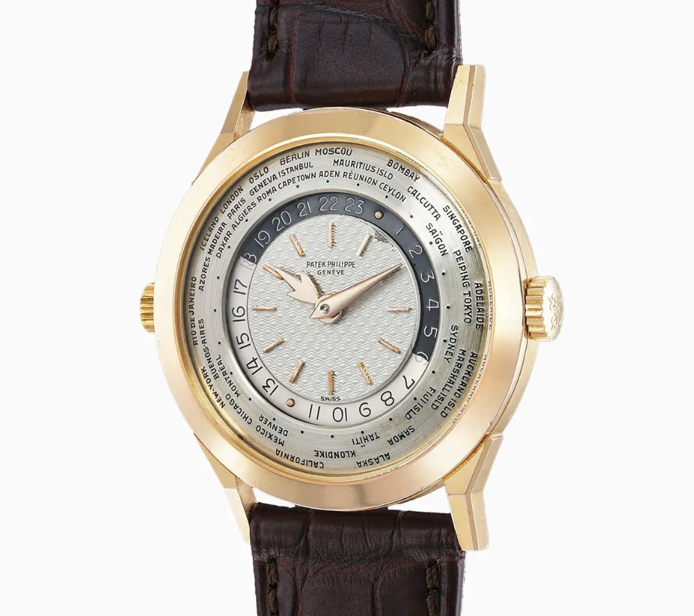 Đồng hồ đắt nhất thế giới Patek Philippe Worldtimer Guilloché 2523/1: 5,5 triệu USD - Cửa hàng đồng hồ Lương Gia