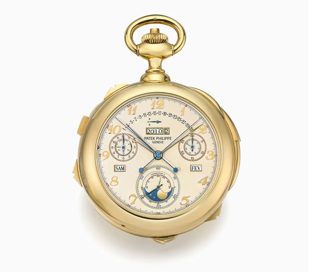 Đồng hồ đắt nhất thế giới Patek Philippe Yellow Gold Calibre 89: 6 triệu USD - Cửa hàng đồng hồ Lương Gia