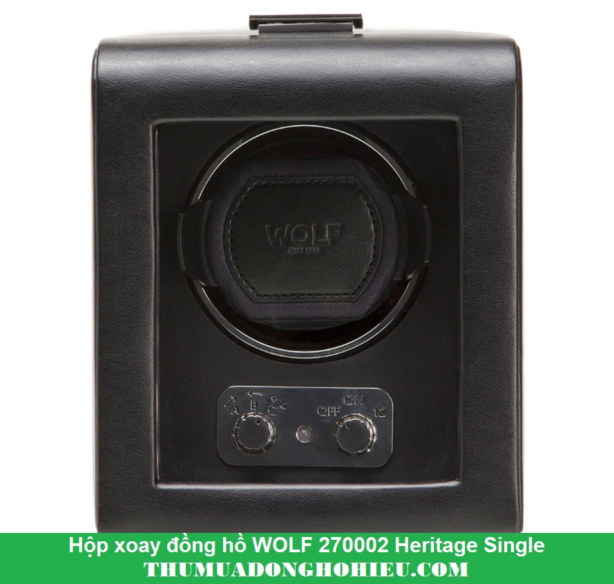 Hộp xoay đồng hồ WOLF 270002 Heritage Single