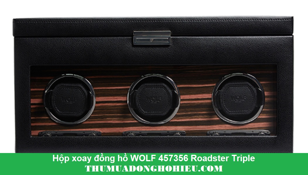 Hộp xoay đồng hồ WOLF 457356 Roadster Triple