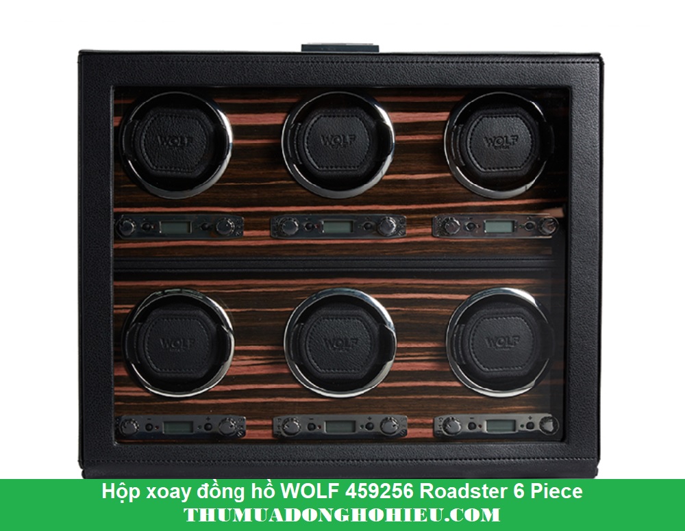 Hộp xoay đồng hồ WOLF 459256 Roadster 6 Piece