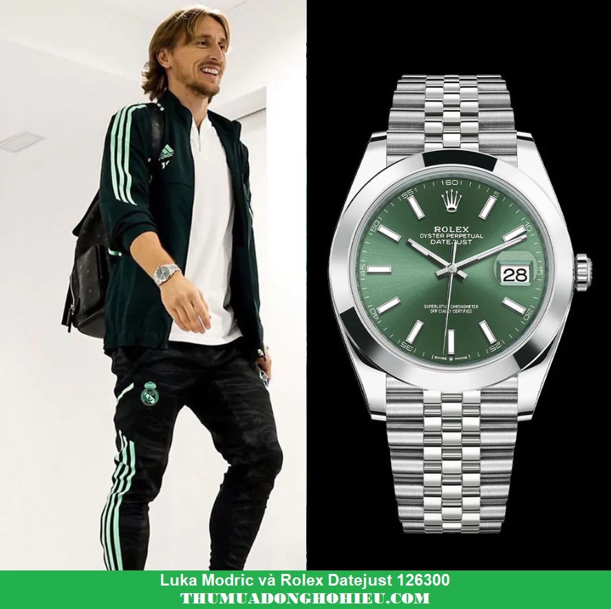 Luka Modric: Đồng hồ Rolex Datejust 126300
