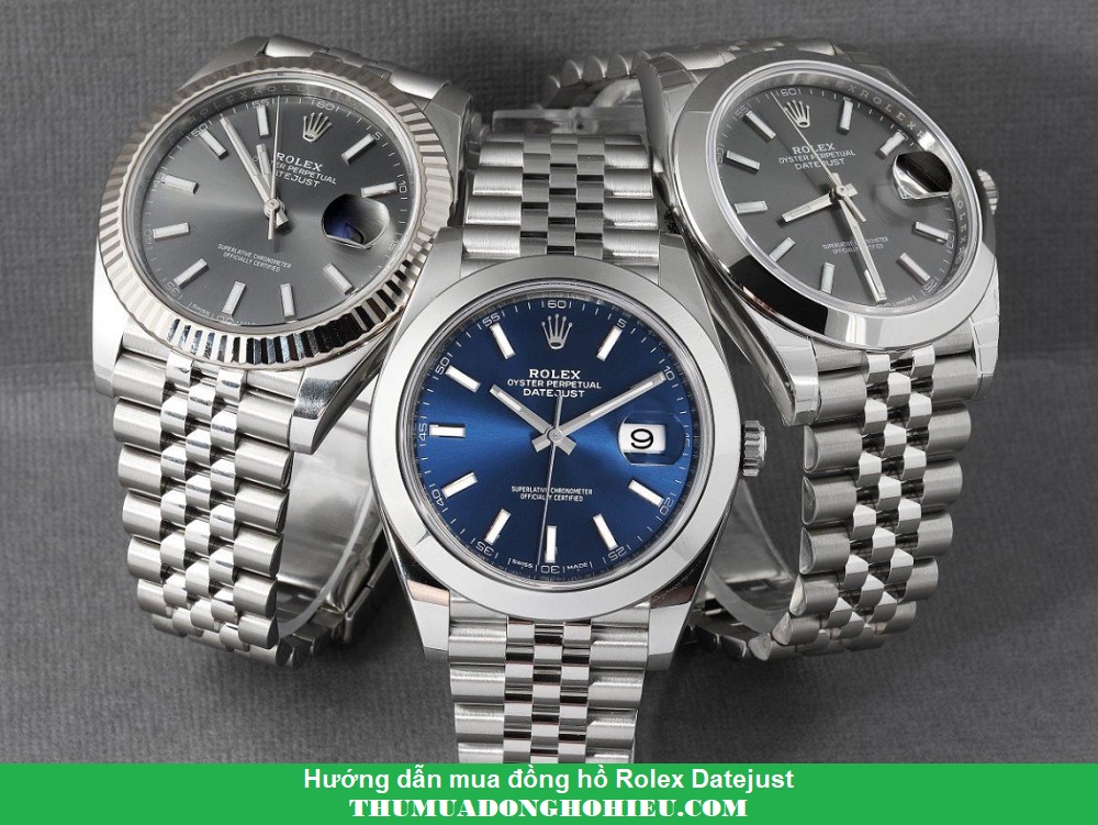Hướng dẫn mua đồng hồ Rolex Datejust