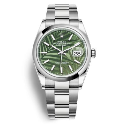 Đồng hồ Rolex Datejust 126200 Olive Green Dial