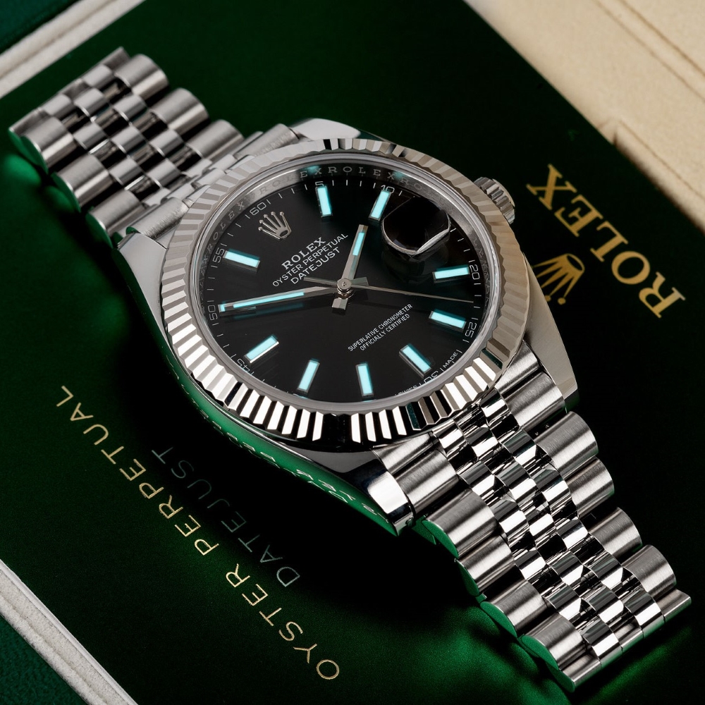 Đồng hồ Rolex Datejust 126334-0018 Mặt số màu đen