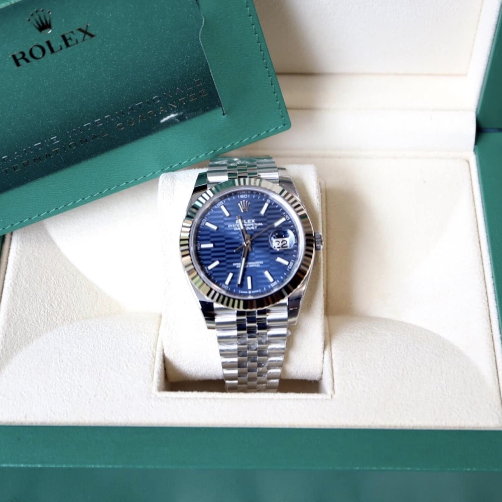 Đồng hồ Rolex Datejust 126234-0057 Mặt số Blue