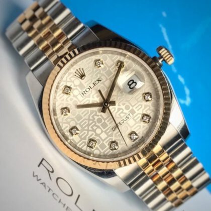 Đồng hồ Rolex Datejust 36 116233 Mặt số vi tính Bạc