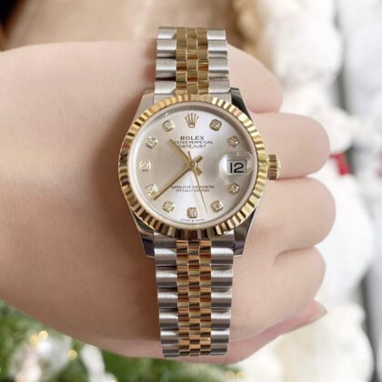 Đồng hồ Rolex Lady-Datejust 278273-0020 Mặt số màu Bạc