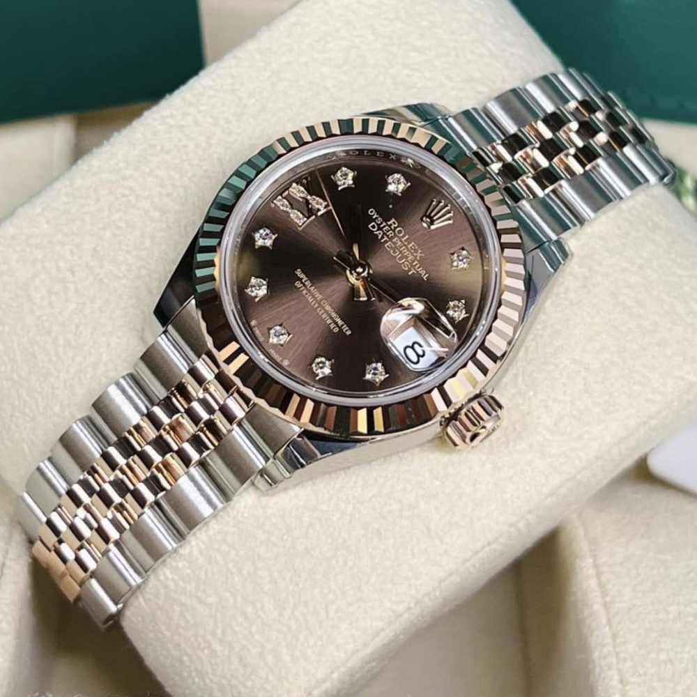 Đồng hồ Rolex Lady-Datejust 279171-0003 Mặt số Chocolate