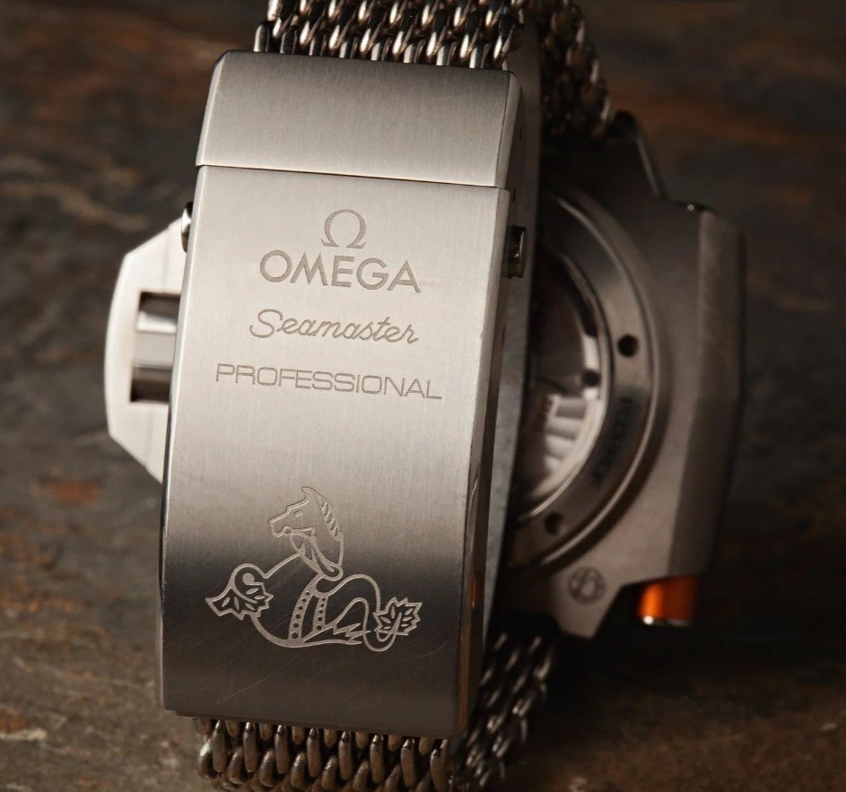 Khóa đồng hồ Omega Ploprof