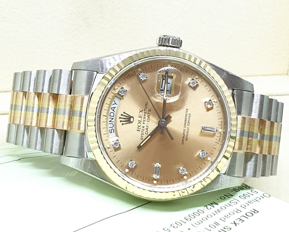 Đồng hồ Rolex Tridor Day-Date 18039BIC