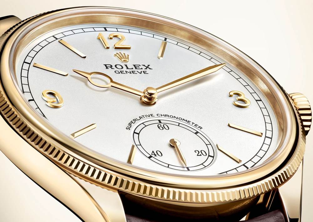 Đồng hồ Rolex Perpetual 1908 - Mặt số đơn giản và dễ đọc