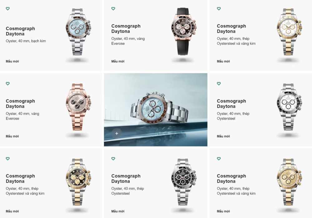 Giá đồng hồ Rolex Cosmograph Daytona