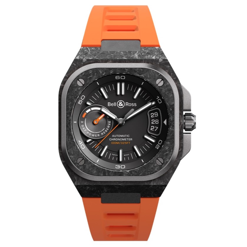 Đồng hồ Bell & Ross BR-X5 Carbon Orange