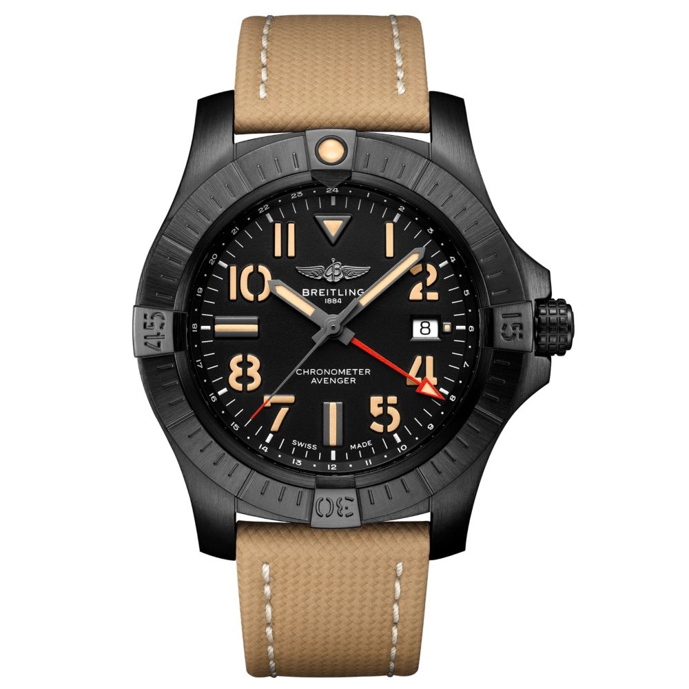 Đồng hồ Breitling Avenger Automatic GMT 45 Night Mission V32395101B1X1