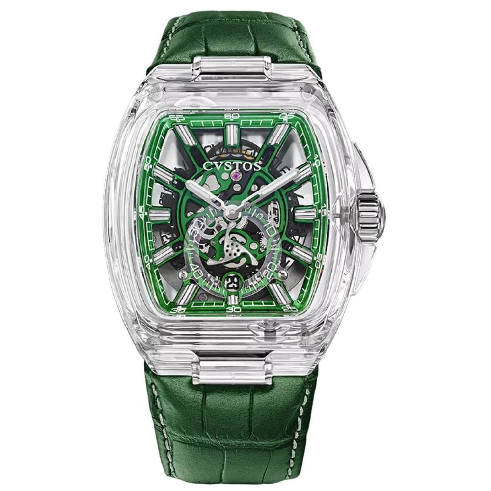 Đồng hồ Cvstos Metropolitan PS Sapphire / SQLT Green F00103.4287001