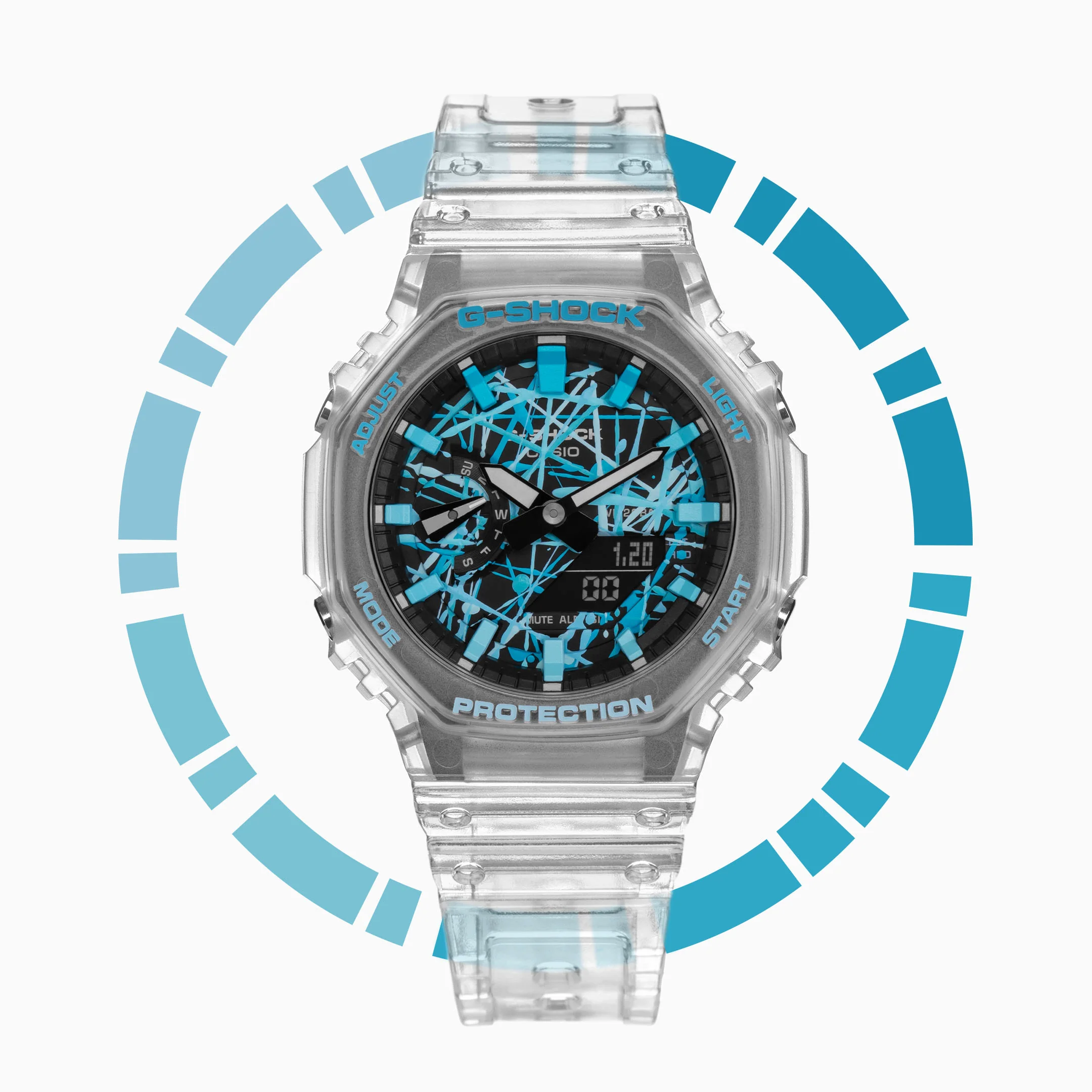 Đồng hồ IFLW G-Shock CasiOak Uranus