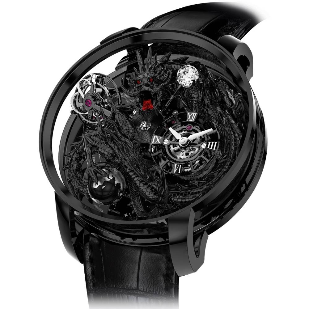 Đồng hồ Jacob & Co. Astronomia Tourbillon Black Dragon AT112.31.DR.UA.A