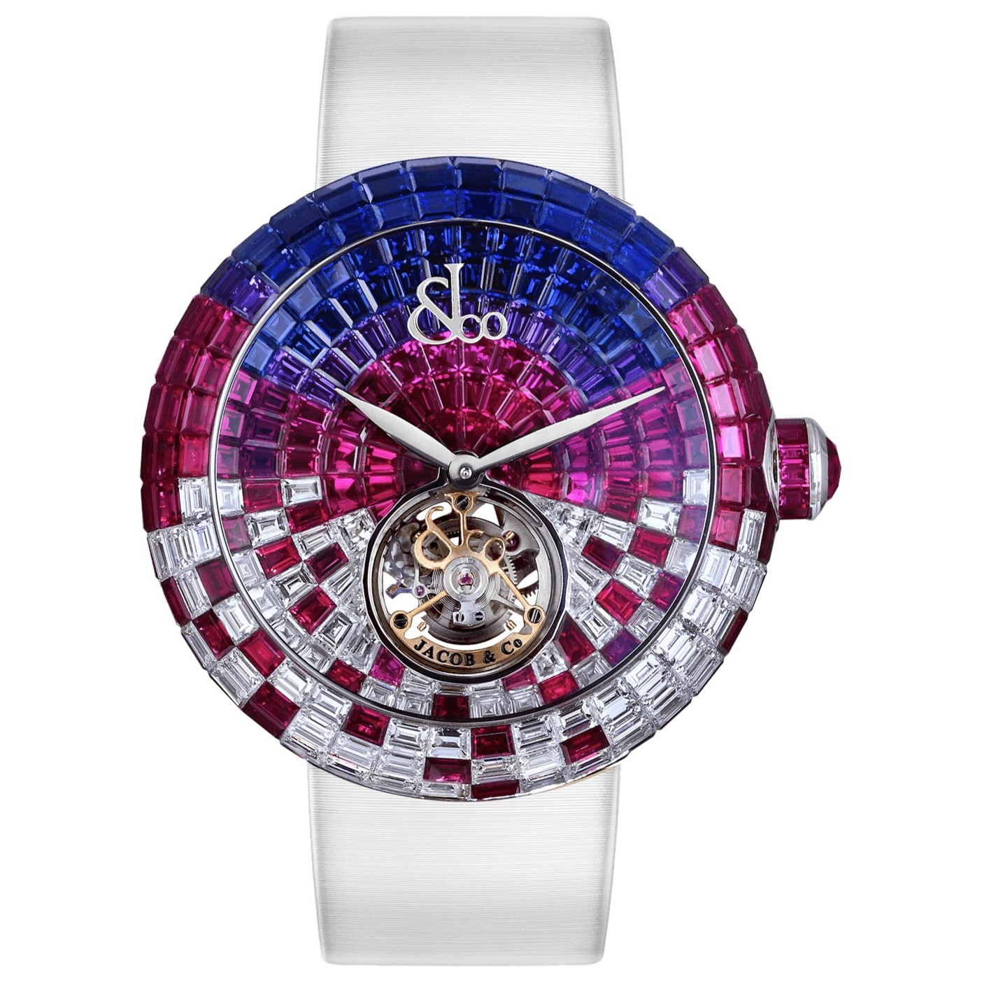 Đồng hồ Jacob & Co Brilliant Tourbillon Purple Degrade